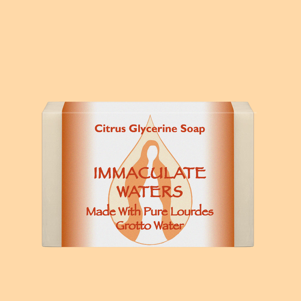 Immaculate Waters Citrus Lourdes Grotto Bar Soap