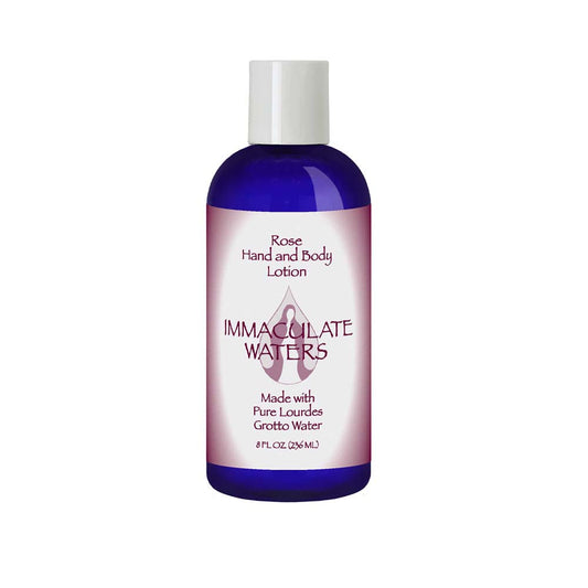 Immaculate Waters Rose Lourdes Grotto Lotion