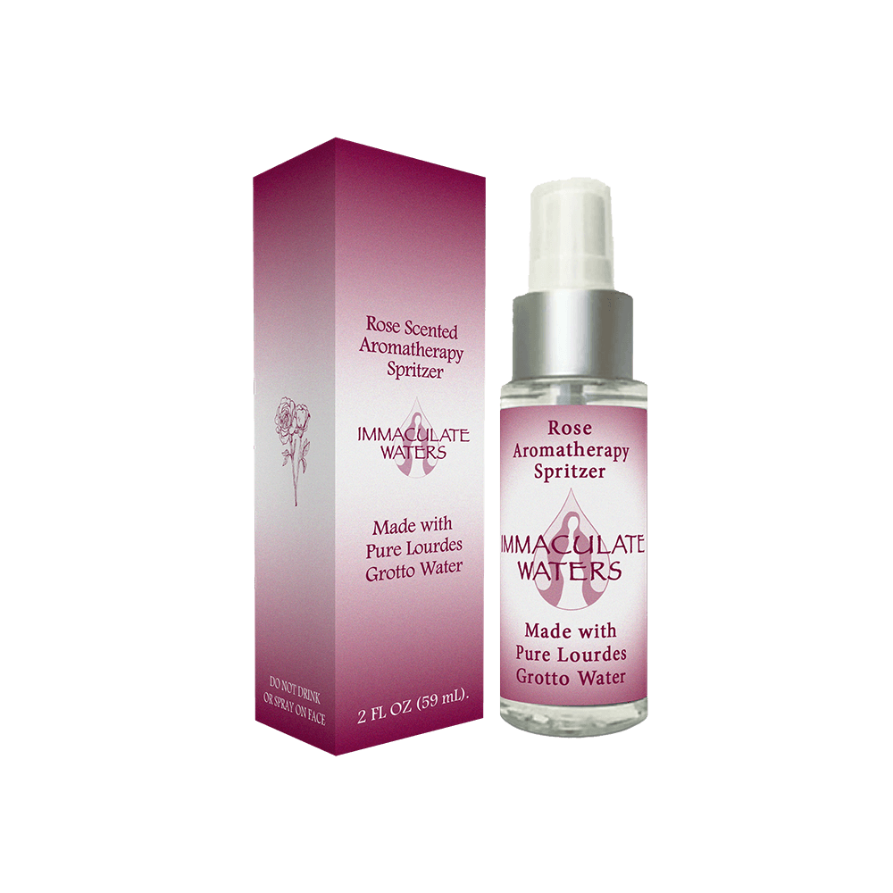Immaculate Waters Rose Lourdes Grotto Aromatherapy Spritzer