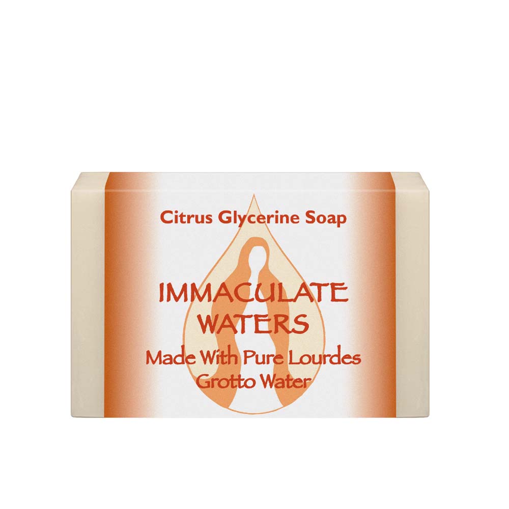 Immaculate Waters Citrus Lourdes Grotto Bar Soap