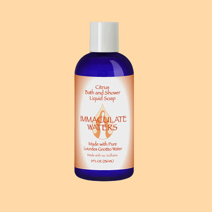 Immaculate Waters Citrus Lourdes Grotto Liquid Soap