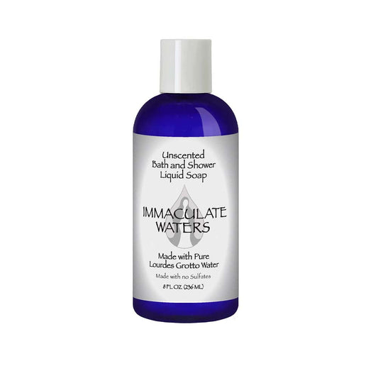 Immaculate Waters Unscented Lourdes Grotto Liquid Soap