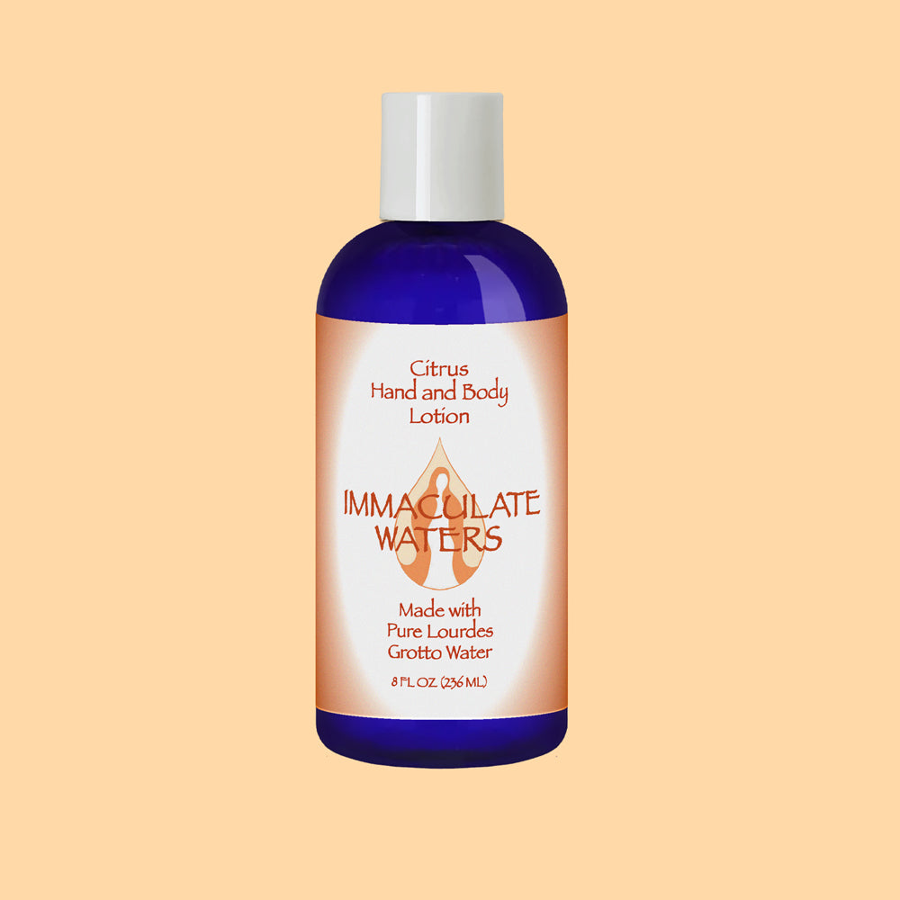 Immaculate Waters Citrus Lourdes Grotto Lotion