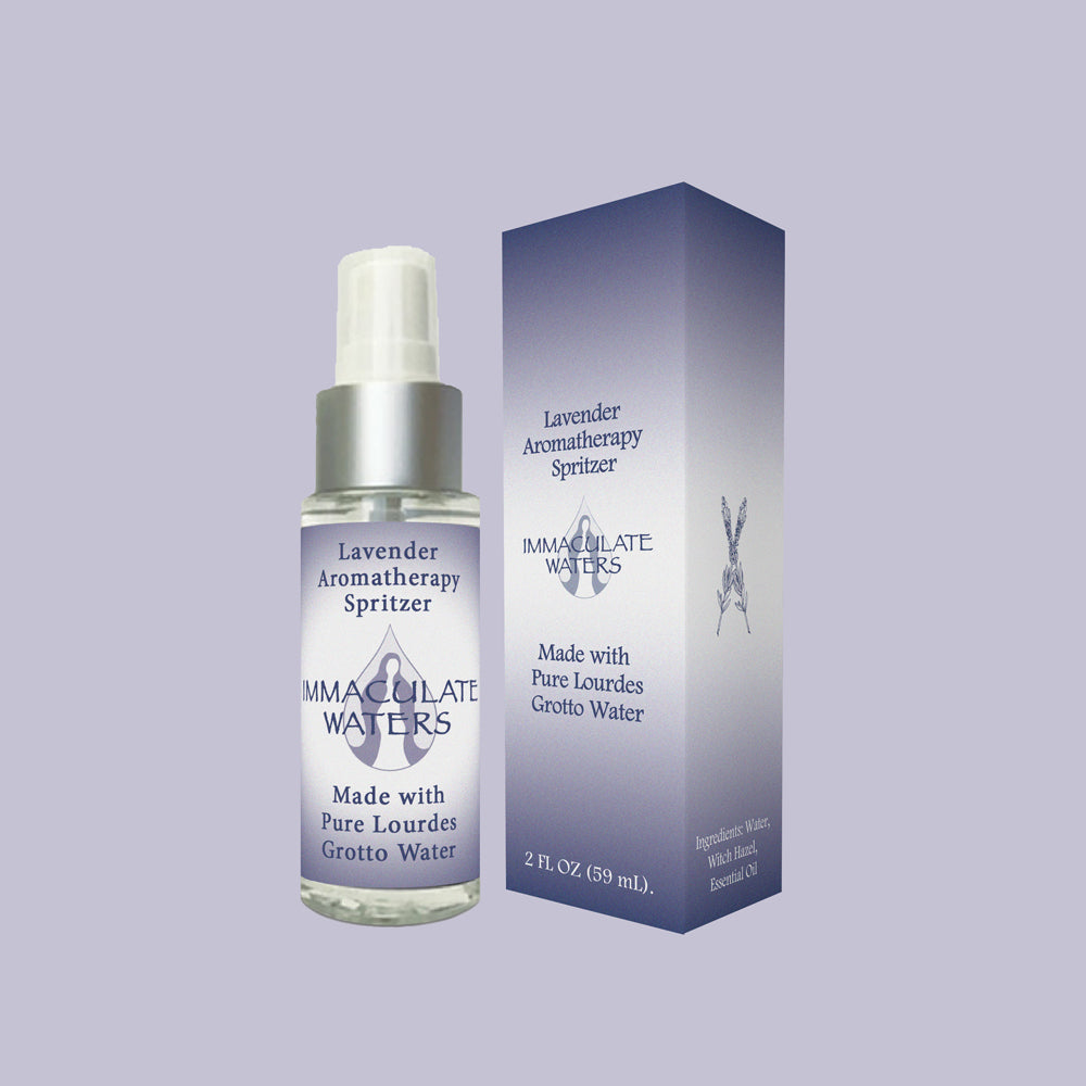 Immaculate Waters Lavender Lourdes Grotto Water Aromatherapy Spritzer