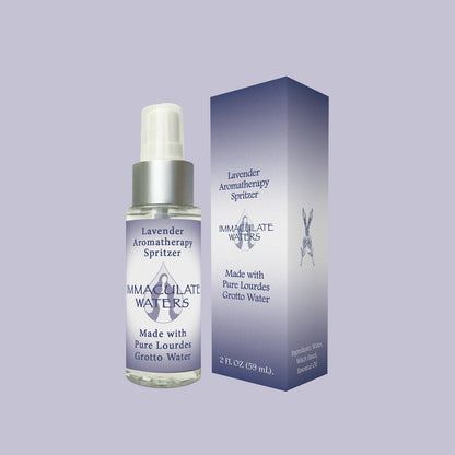 Immaculate Waters Lavender Lourdes Grotto Water Aromatherapy Spritzer