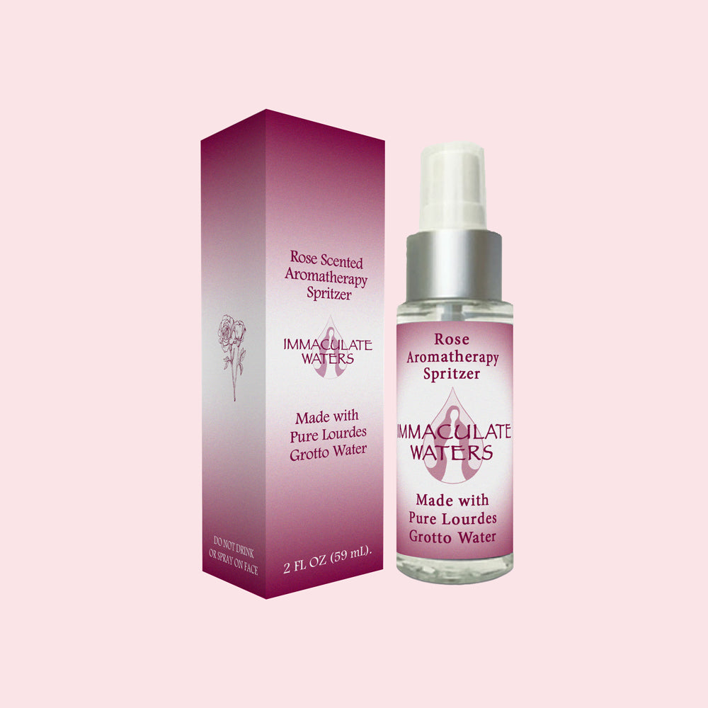 Immaculate Waters Rose Lourdes Grotto Aromatherapy Spritzer