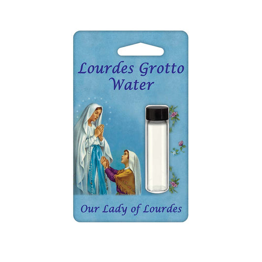 Immaculate Waters Lourdes Grotto Water and Prayer Card